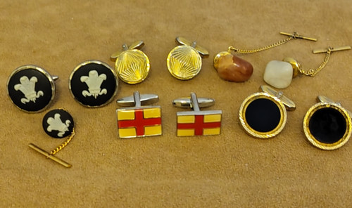 Job lot cufflinks - of, st