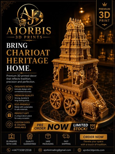 Premium printed temple - printed,