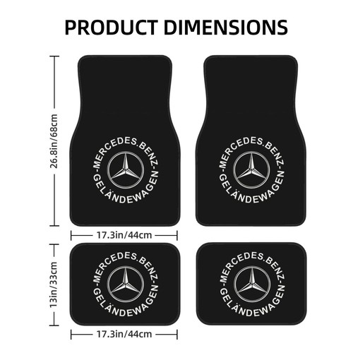 Mercedes benz 4pcs universal - mercedes,