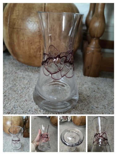 Vintage conical vase - conical,