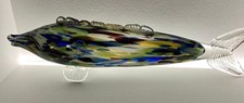 Vintage Glass Fish 53cm Long