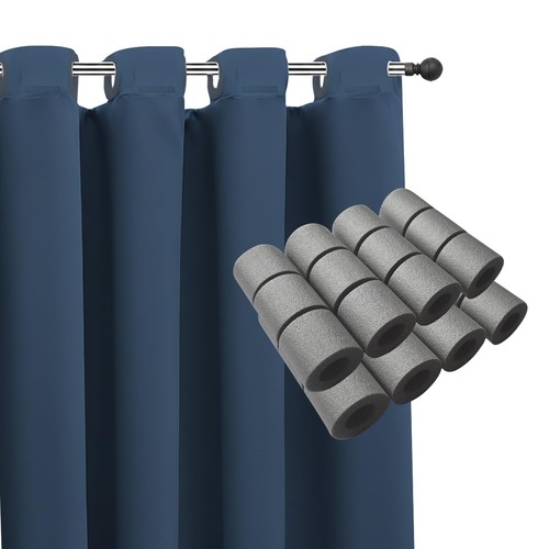 Curtain spacers for eyelet - curtain,