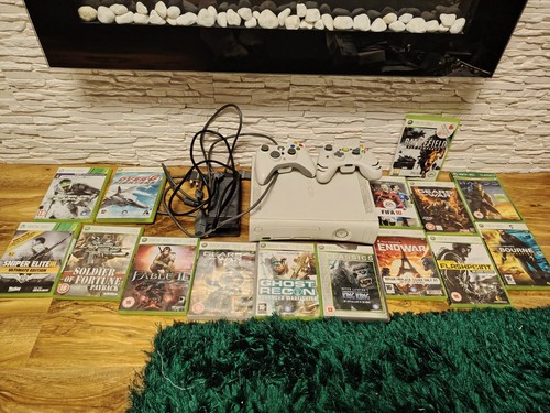 Microsoft xbox 360 pro white - xbox,
