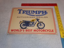 VINTAGE TRIUMPH MOTORCYCLES
