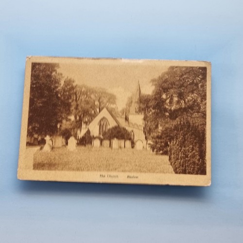Baslow postcard 1912 - postcard,