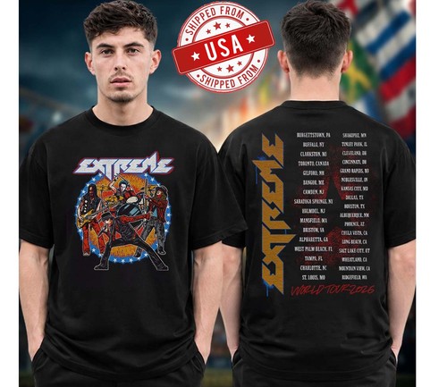 Extreme band merch summer - extreme, tour