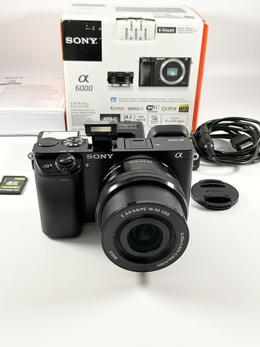 Sony alpha a6000 3mp - alpha, 24.3mp