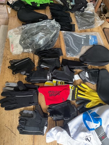 Job lot cycling bike - , clothing