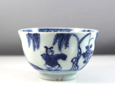 ANTIQUE  CENTURY CHINESE BLUE