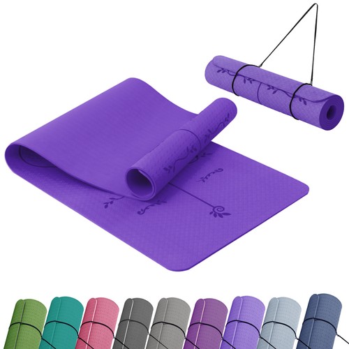 Yoga mat non - non-slip, gymnastics
