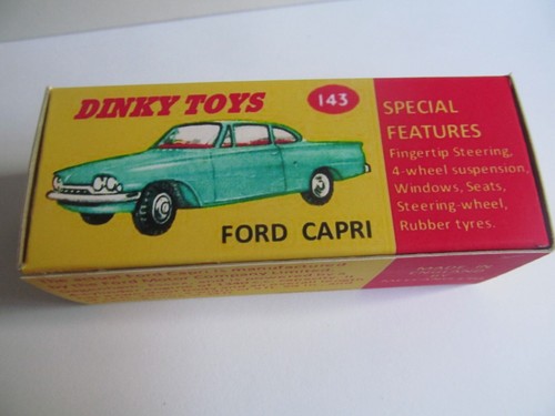 Reproduction dinky ford - dinky, capri