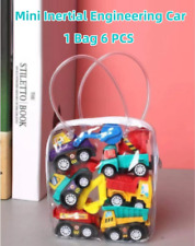 6Pcs Toy Cars Pull Back and Go