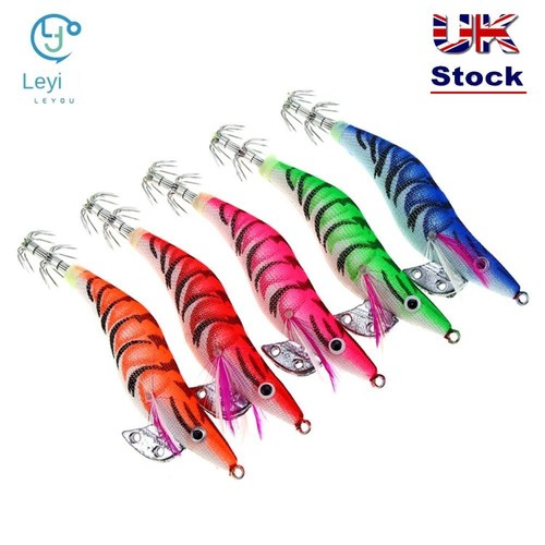 5pcs jigs squid - 5pcs,