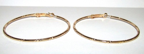 Gold plated hoop - plated,