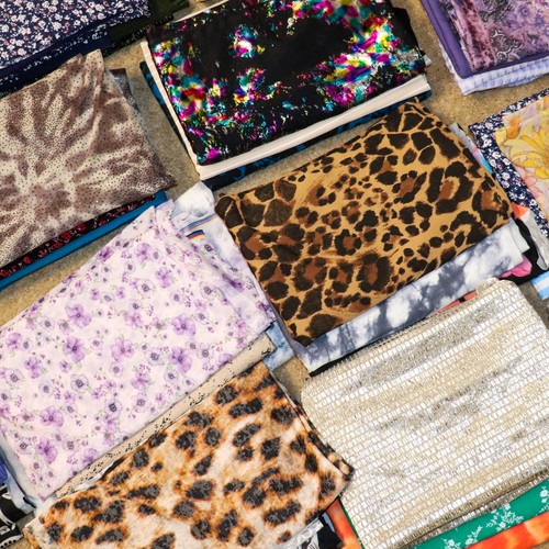 Jersey fabric remnants bargain - remnants,