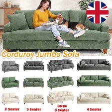 2/3/4 Seater Corduroy Sofa