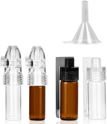 4pcs small glass bottles - 4pcs,