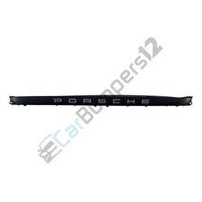 PORSCHE BOXSTER CAYMAN 718 982 REAR BUMPER BADGE TRIM 2016-ON GENUINE 982807795