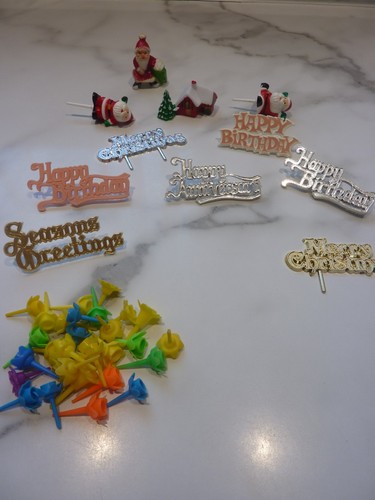 Christmas cake decorations - cake,