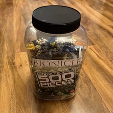 Lego Bionicle 8713 Limited Edition 500 Pieces Tub Jar 2005 Toys R Us