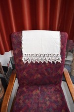6 Vintage antimacassars with