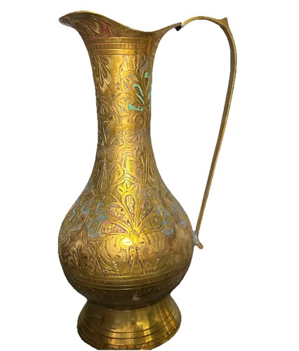 Indian brass water - brass, flagon