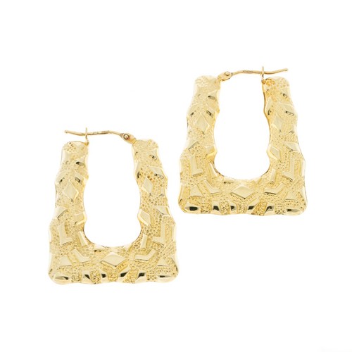 Pre owned 9ct - gold, square