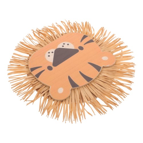 Woven lion wall decor - wall, hanging