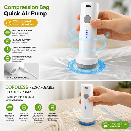 Portable compressed bag air - compressed,