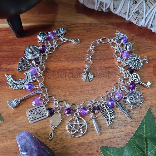 Witchcraft charm bracelet - charm,