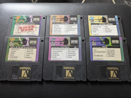 Floppy midi files - midi, backing