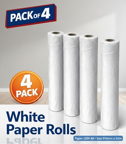 Rolls 80gsm printing plotter - 4,