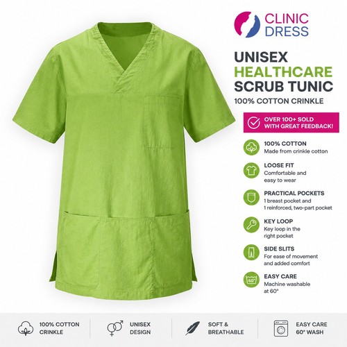 Nurses scrub top - top, tunic