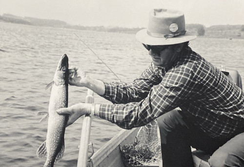 1970s man posing with - 1970s, caught