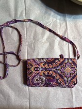 Vera Bradley Dream Tapestry RFID All In One Wristlet Crossbody Wallet