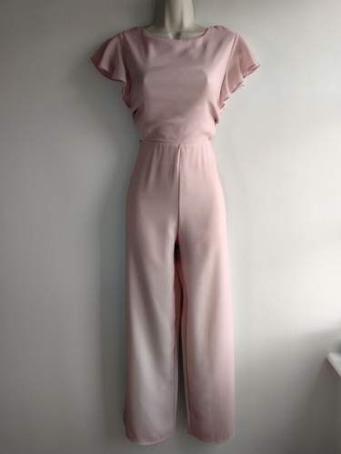 Lipsy pink jumpsuit wide leg - lipsy,