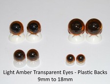 LIGHT AMBER Transparent Eyes