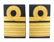 Official RN - Royal Navy RANK SLIDES - SHIRT / JUMPER All Ranks LT Capt Command