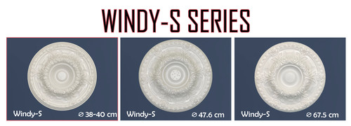 Ceiling rose polystyrene 1st - polystyrene,