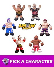 WWE Wrestling Brawlin' Buddies ~ PLUSH WRESTLING TOYS ~ Loads to Choose From