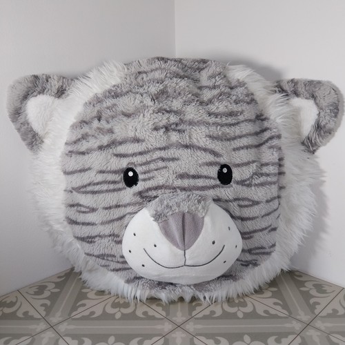 Dunelm tiger head plush - tiger,