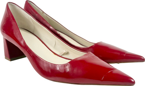 Zara red patent - patent, leather
