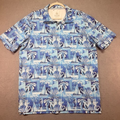 Scales men blue nautical - men,