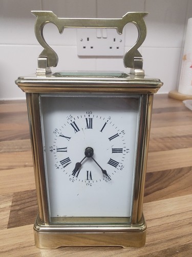 Vintage carriage clock - vintage,