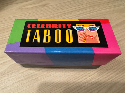 Celebrity taboo game - taboo, card