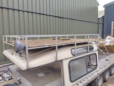 LAND ROVER SERIES 2, 2A, OR SERIES 3 ROOF, SIDES, AND ROOF RACK, LADDER COMPLETE