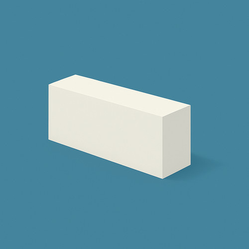 Polystyrene rectangle cake - rectangle,