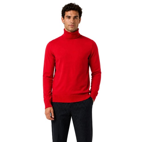 Mens roll neck jumper soft - mens,