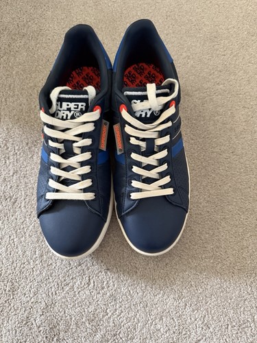 Superdry leather trainers - superdry, –