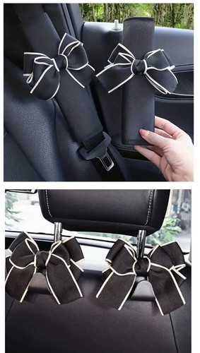 Beautiful bow design car seat - design,